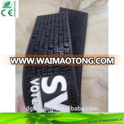 advertising logo PVC bar counter mat with factory price,promotion 3D embossing logo PVC bar runner anti slip rubber mat